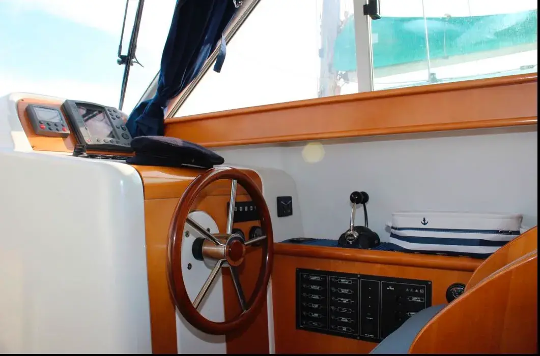 Puesto de mando del barco
